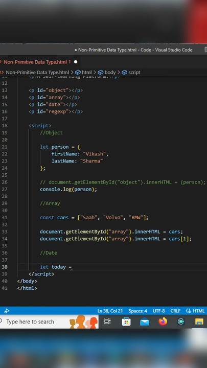 JavaScript Non Primitive Date Data Type Chapter 04 - Part 12 # ...