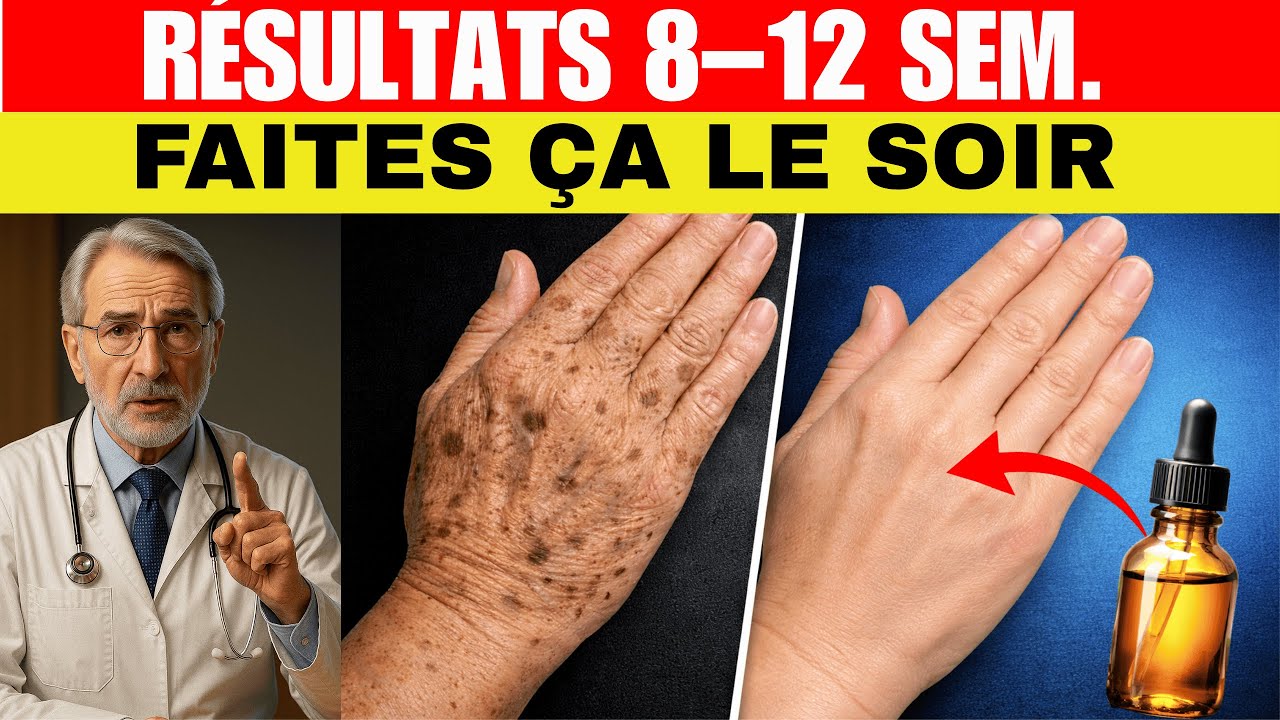 Dermatologue avertit : faites ÇA le soir… et vos taches brunes s’atténuent (sans recette dangereuse)