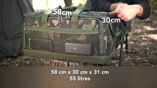 Starbaits Cam Concept Barrow Bag Szerelékes Táska 58x30x31cm videó