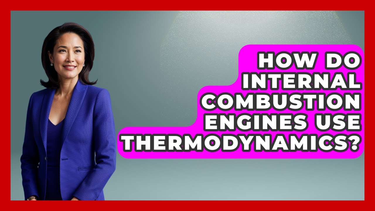 How Do Internal Combustion Engines Use Thermodynamics? - Thermodynamics ...