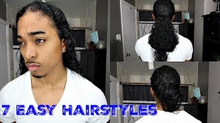 7 Easy Hairstyles | Men Hairstyles