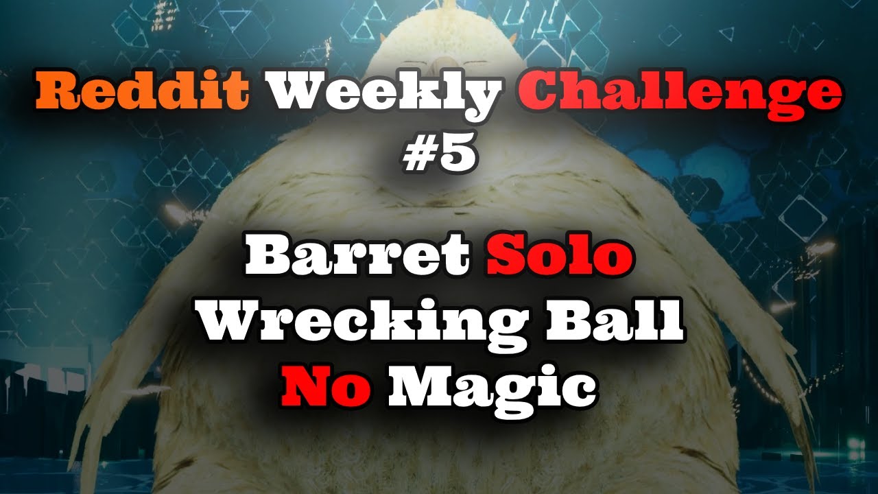 Final Fantasy VII Remake: Reddit Weekly Challenge #5