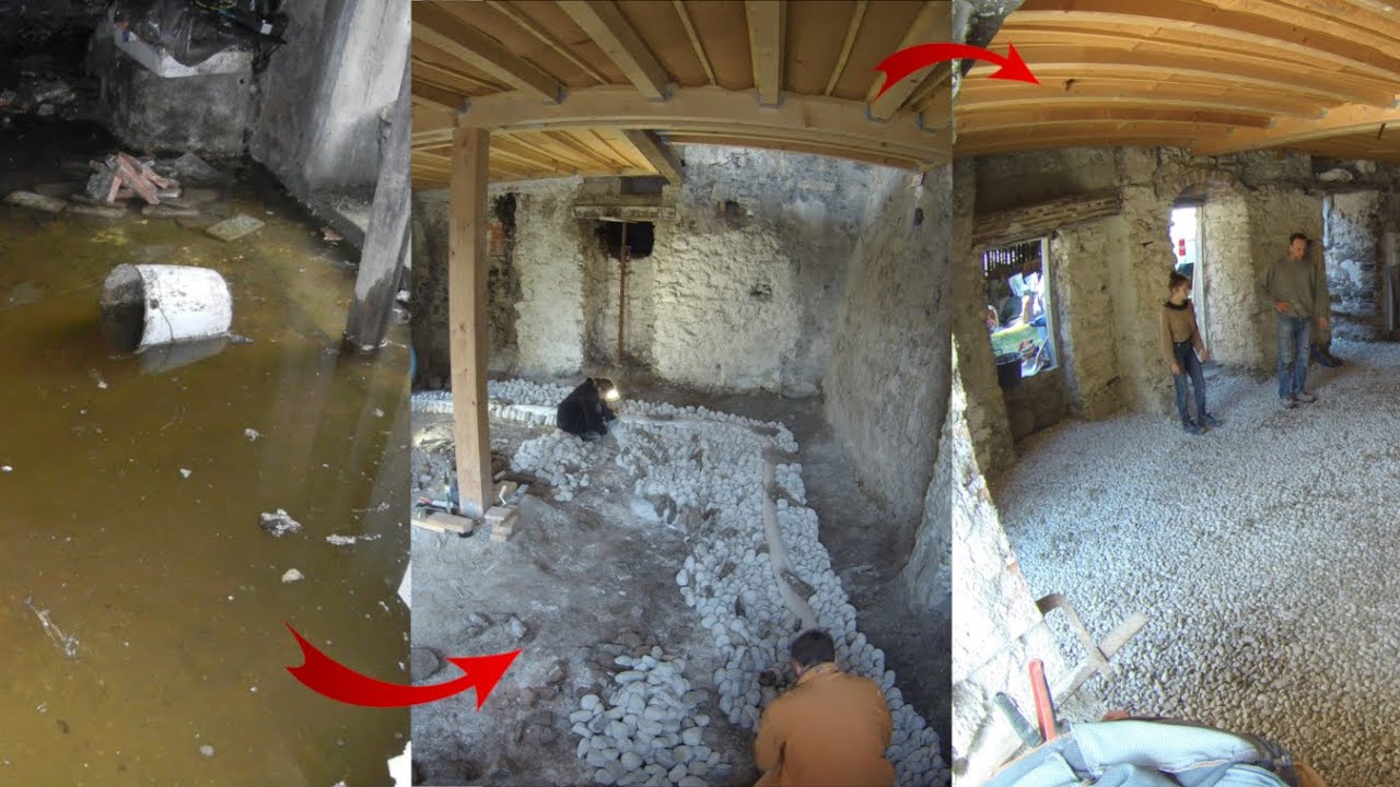 Hérisson ventilé pour dalle de chaux