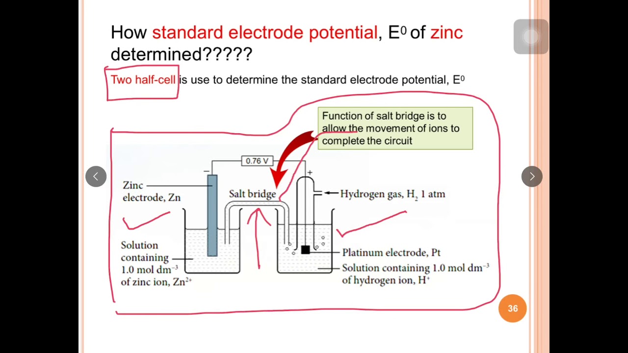 Standard electrode potential YouTube