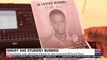 KNUST SHS Student Buried - Joy News Prime (23-7-20)