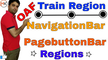 How to Create Train, NavigationBar and PageButtonBar in OAF | oracle shooter