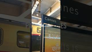 #Train #trip to #cannes from #paris 🛤️#パリ から #カンヌ まで #南仏 #電車旅 #vlog