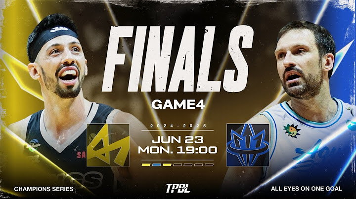 【LIVE】TPBL 2024-25 FINALS G4 新北國王 vs. 高雄全家海神 2025.6.23 1900