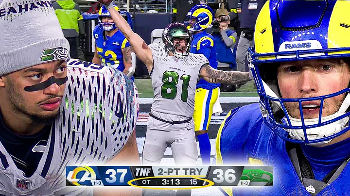 NFC WEST ON THE LINE! CLASSIC OVERTIME THRILLER | Rams vs Seahawks Week 16