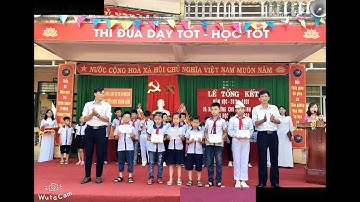 TỔNG KẾT NĂM HỌC 2019-2020. TRƯỜNG TIỂU HỌC XUÂN LÂM, THỊ XÃ NGHI SƠN, TỈNH THANH HÓA