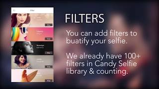 Candy Selfie - Intro & Features Of Best Selfie Camera Application. screenshot 5