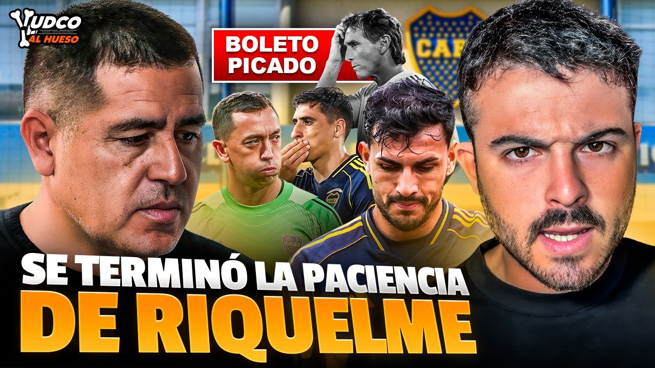 Lo que NADIE TE CONTÓ sobre la CUMBRE en BOCA entre RIQUELME, JUGADORES Y ÚBEDA