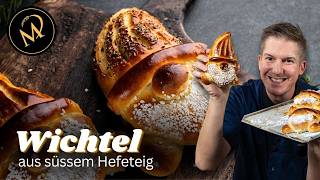 Schnelle Und Einfache Weihnachts-Wichtel Aus Süssem Hefeteig Backen
