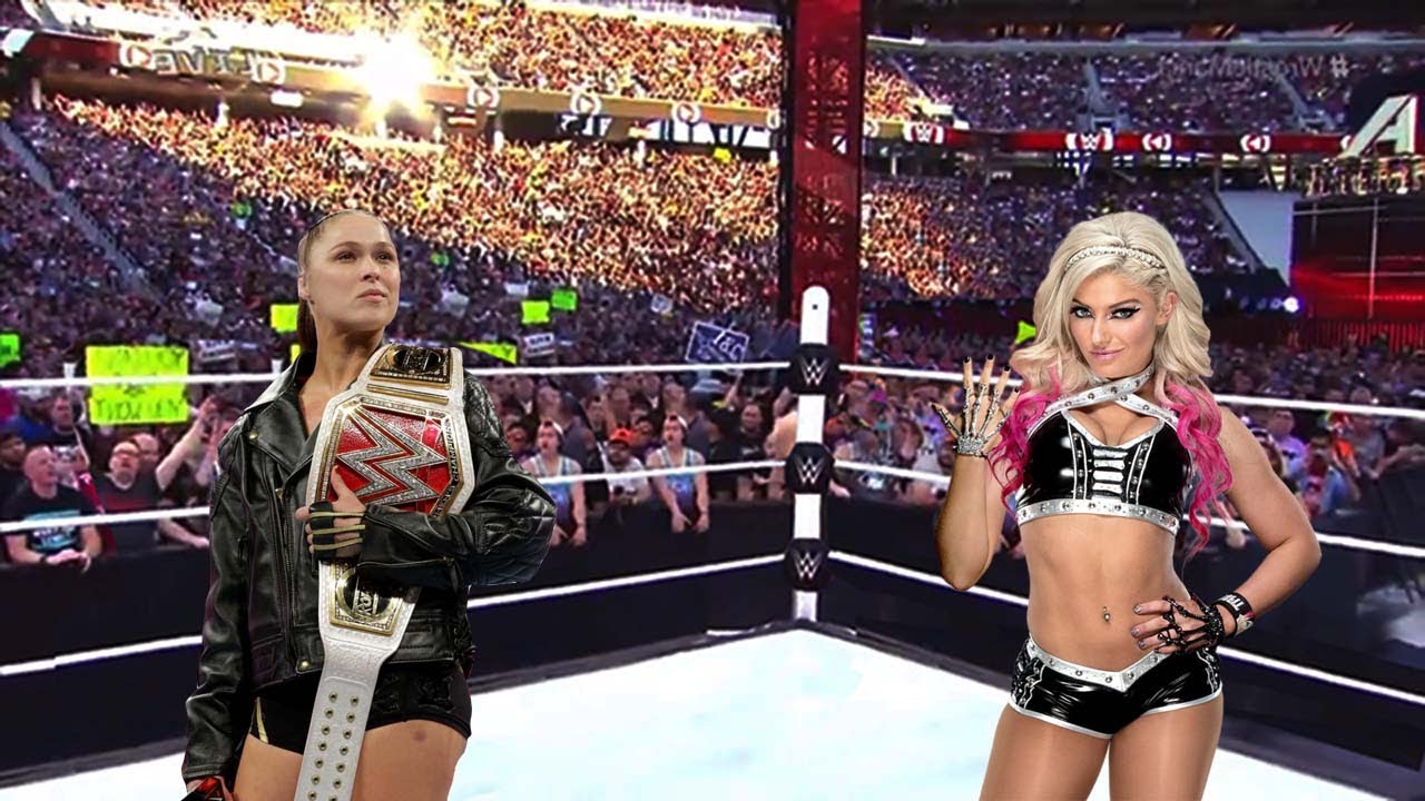 Ronda Rousey vs. Alexa Bliss Women's Championship Full Match YouTube