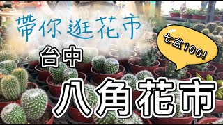 帶你逛花市 台中--八角花市便宜又好逛!｜Friendly Kelly 隨和的 ... 