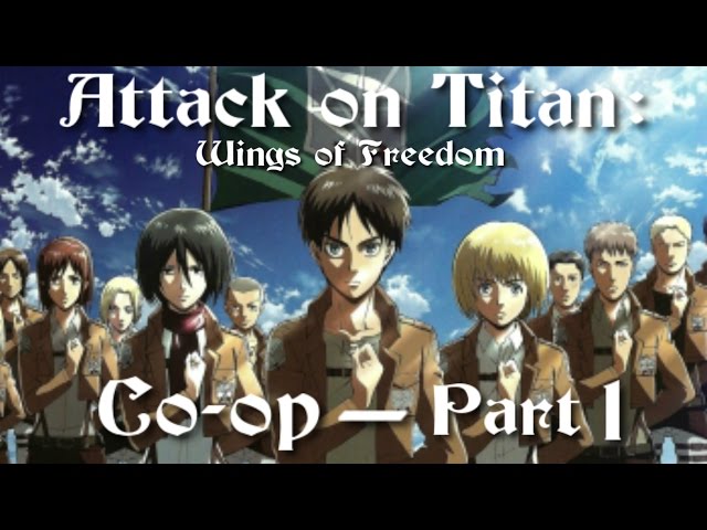 Attack on titan wings of freedom coop