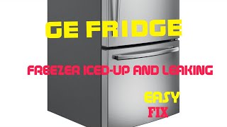 ✨ GE Profile Bottom Freezer  Iced Up  EASY FIX ✨