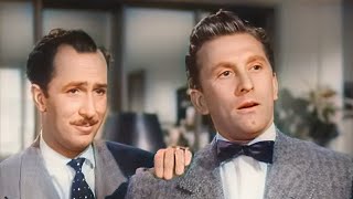 Kirk Douglas | My Dear Secretary (1948) Romance, Comedy | Colorized Movie
