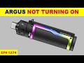 {1274} ARGUS vape device not turning on - YouTube