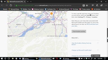 Windows 10 Creators update Privacy Settings for Location options