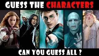 Guess the Harry Potter Characters 👦⚡🏰 | How Many Characters Do You Know| The Quiz Series