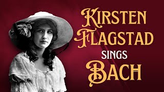 Kirsten Flagstad sings &quot;Erbarme dich, mein Gott&quot; by  J.S. Bach ⭐ (Exciting singing!)