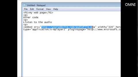 How to add audio to your site with player controls