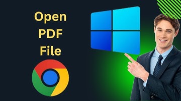 How to Open a PDF File using Google Chrome Browser on Windows 10 | GearUpWindows Tutorial
