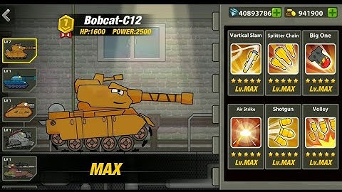 TANK HEROES BOBCAT C12 MAX UPGRADED GAMEPLAY WALKTHROUGH PART 10