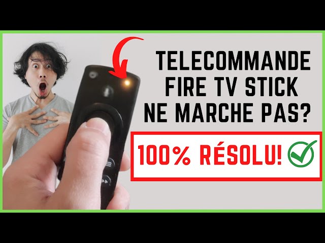 Télécommande  Fire TV Stick qui ne Fonctionne Plus ? LA SOLUTION  Simple et rapide 