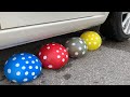 TOP 10 Experiments Car vs Balloons | TOP 10 Crushing crunchy & soft things by car | Test Ex