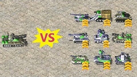 Apocalypse vs Elite Tanks - Red Alert 2