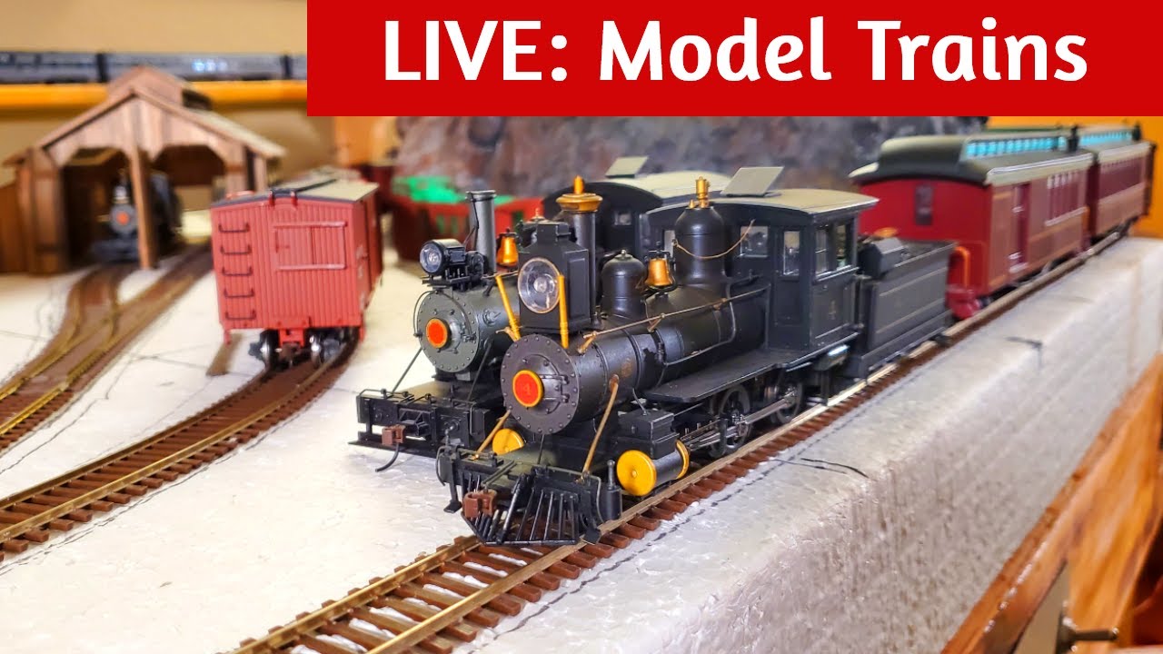 On30 Oナロー　GREAT NORTHERN 客車３両セット LIVE: Model Trains Hangout - On30 Scale (NOV 8th, 2025) - YouTube