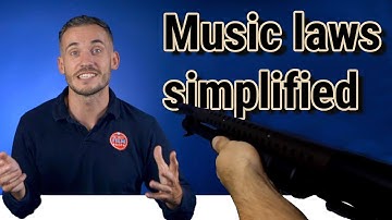 YouTube music copyright laws simplified - Even an idiot could understand