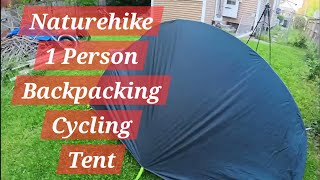 Naturehike 1 Person Tent- Setup-Review-Waterproof Testing