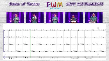 PWM: Games of Thrones - Orff instruments