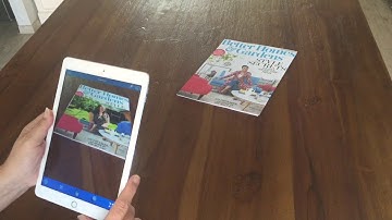 Play a video on an image tracker with augmented reality