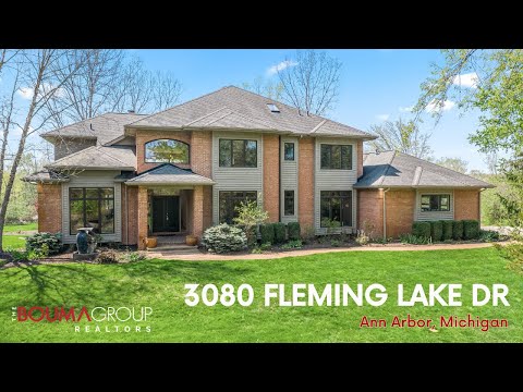 3080 Fleming Lake Drive, Ann Arbor, MI home video tour