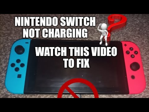 How to fix Nintendo Switch NOT CHARGING? Easy Fix - YouTube