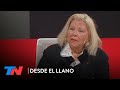 Elisa Carrió en DESDE EL LLANO: "Cristina no puede parar. Va por todo"