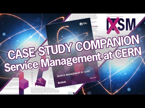 Service Management at CERN - Case Study Companion