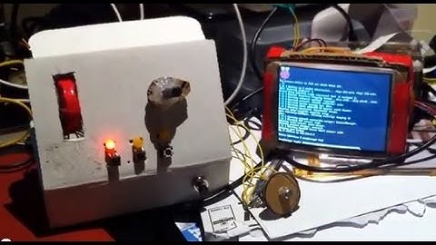 RasPi Pip-Boy 03: RobCo bootup, Controls (prototype)