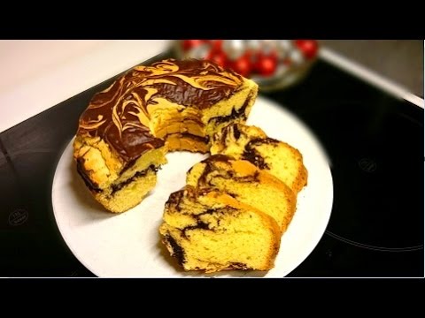 Marble Cake Recipe Resep Kue Marmer  YouTube