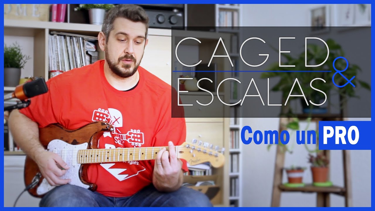 🎼 IMPROVISA y crea SOLOS con CAGED: ♫ ESCALAS y ♬ ACORDES a nivel PRO