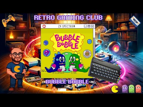Bubble Bobble | ZX Spectrum | Review & Gameplay | Classic 8-Bit
