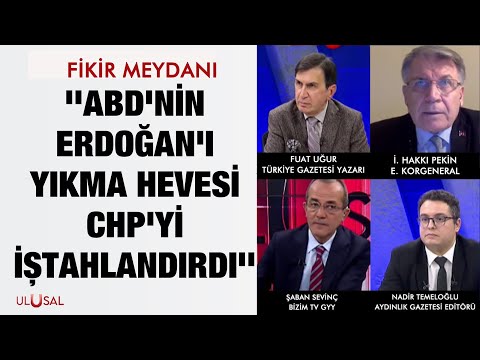 Fikir Meydanı - 28 Ekim 2021-Sinem Fıstıkoğlu-İ. Hakkı Pekin-Şaban Sevinç-Fuat Uğur-Nadir Temeloğlu