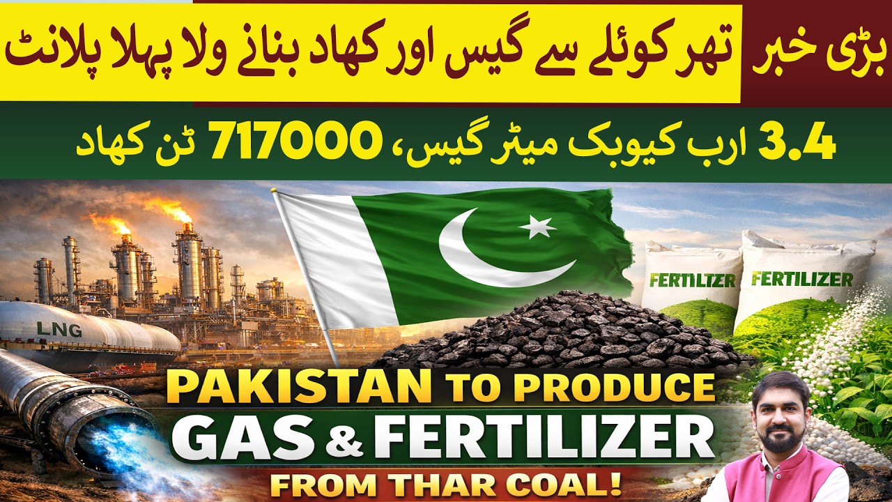 Pakistan's 1st Coal to Gas and fertilizer plant | Rich Pakistan