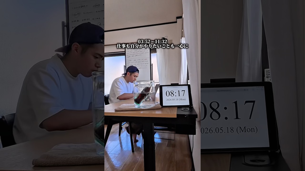 昨日の自分よりカッコよく。研鑽し続ける男の3時起きルーティンvlog #朝活 #早起き #筋トレ #icemelt #1ヶ月チャレンジ