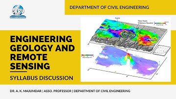 Discussion of syllabus of course | Engineering Geology and Remote Sensing | Language -  English