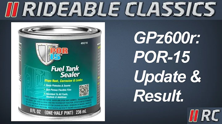 GPz600r sealing the fuel tank with POR-15.  How did we do??